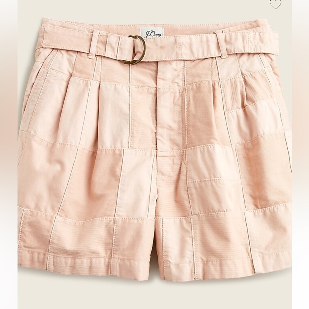 J.Crew new with tags 100% cotton shorts with pockets AY956 peach/pink